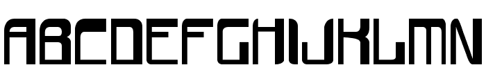 space case Font UPPERCASE
