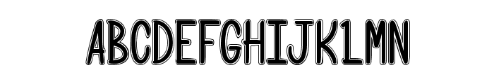 spooky night Font LOWERCASE