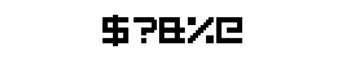 Square Pixel-7 Font OTHER CHARS