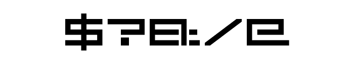 Square Sans Serif 7 Font OTHER CHARS