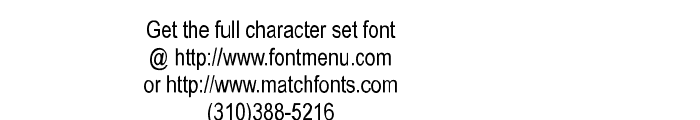 Square Text Tryout Font OTHER CHARS