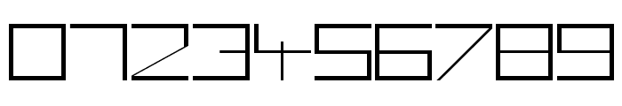 Square Unique Thin Font OTHER CHARS