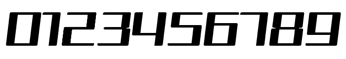 Squarea Expanded Oblique Font OTHER CHARS
