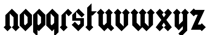 Squealer Font LOWERCASE