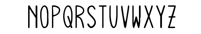 Squiggly Asta Font LOWERCASE