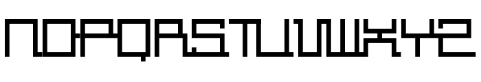 square-millimeter Font UPPERCASE