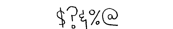 SS Fun Font OTHER CHARS