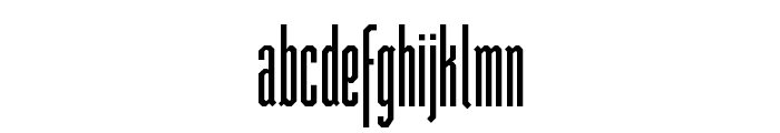 ST Moviehead Ultra-condensed Bold Font LOWERCASE