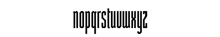 ST Moviehead Ultra-condensed Bold Font LOWERCASE