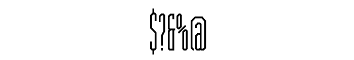 ST Moviehead Ultra-condensed DemiBold Font OTHER CHARS