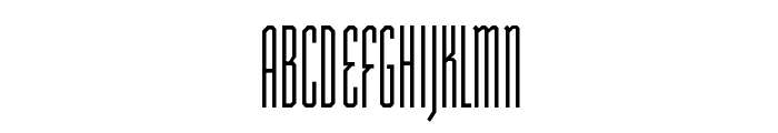 ST Moviehead Ultra-condensed DemiBold Font UPPERCASE