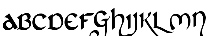 St Charles Thin Font UPPERCASE