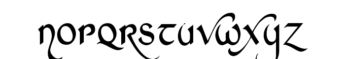 St Charles Thin Font LOWERCASE