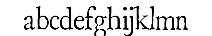 St. Nicholas Font LOWERCASE