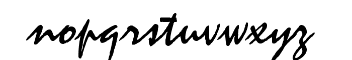Staccato 222 BT Font LOWERCASE