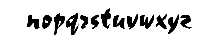Staccato 555 BT Font LOWERCASE