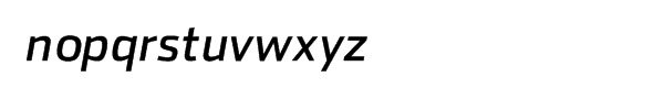Stainless Regular Italic Tab Font LOWERCASE