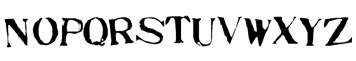 Stampede Font LOWERCASE