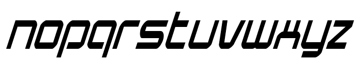 Star Eagle Condensed Italic Font LOWERCASE