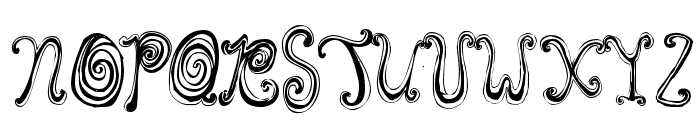 Starberry Swirl Delight Font UPPERCASE