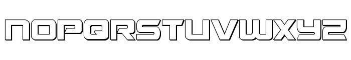 Starduster 3D Regular Font UPPERCASE