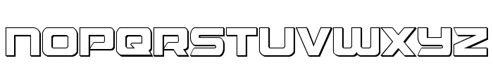 Starduster 3D Regular Font LOWERCASE