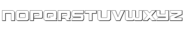 Starduster 3D Font LOWERCASE