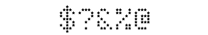 StarryTypeLA Font OTHER CHARS