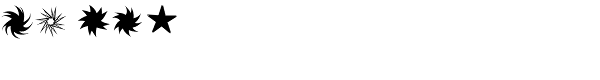 Stars NSpirals EF-Regular Font OTHER CHARS
