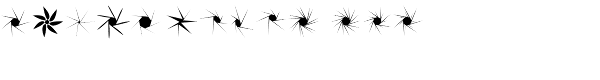 Stars NSpirals EF-Regular Font LOWERCASE