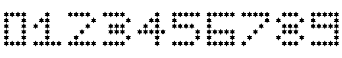 Stars in the sky Regular Font OTHER CHARS