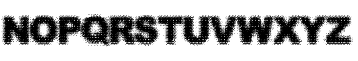 Static Buzz Font UPPERCASE