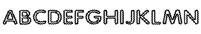 Static Charge Font UPPERCASE