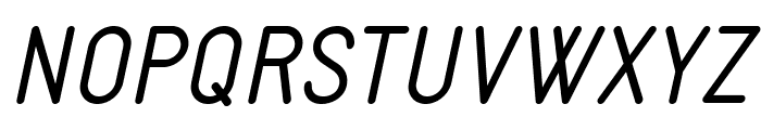 StaticItalic Font UPPERCASE