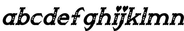 Steampuff Italic Font LOWERCASE