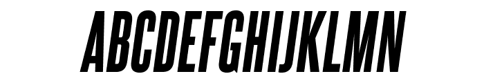 SteelfishEb-Italic Font UPPERCASE