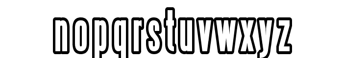 SteelfishOutline-Regular Font LOWERCASE