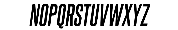 SteelfishRg-BoldItalic Font UPPERCASE