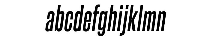 SteelfishRg-BoldItalic Font LOWERCASE