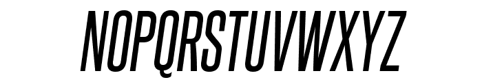 SteelfishRg-Italic Font UPPERCASE