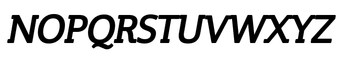 Steinem-Bold Italic Font UPPERCASE