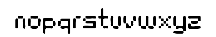 Stencil 8bit Medium Font LOWERCASE