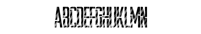StencilDisco Font LOWERCASE