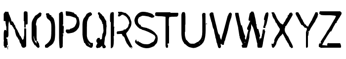 Stencilcase Bold Font UPPERCASE
