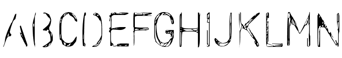 Stencilcase Font LOWERCASE