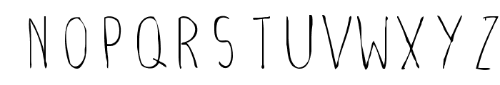 Stiletto Skinny Font LOWERCASE