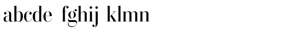 Stilson Display Regular Font LOWERCASE