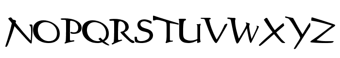 Stiltedman Font UPPERCASE