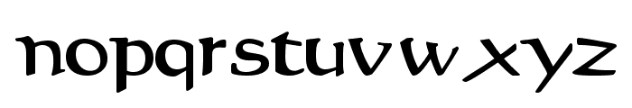 Stiltedman Font LOWERCASE