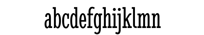 StintUltraCondensed-Regular Font LOWERCASE